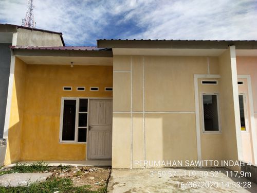 foto tampak rumah tipe 36/72 perumahan SAWITTO INDAH 4