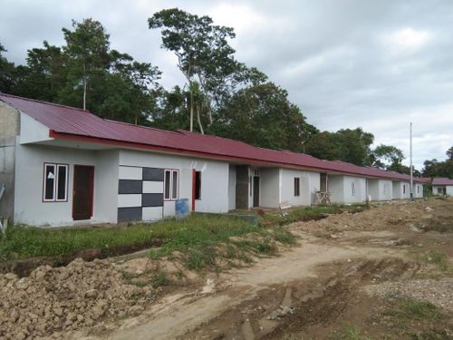 foto tampak rumah tipe 36 perumahan ROYAL WAILOLA