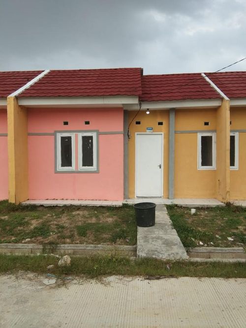 foto tampak rumah tipe 30/60 perumahan Grandvista Cikarang