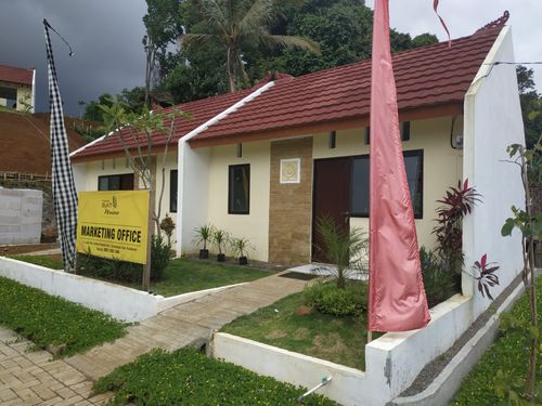 foto tampak rumah tipe BARONG perumahan TAMAN BUKIT NIRWANA