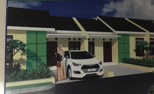 foto tampak rumah tipe griya pesona dawuan perumahan GRIYA PESONA DAWUAN