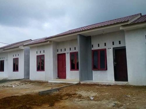 foto tampak rumah tipe J 36/84 perumahan PURI ASRI TARAMEDANG RESIDENCE TAHAP IV
