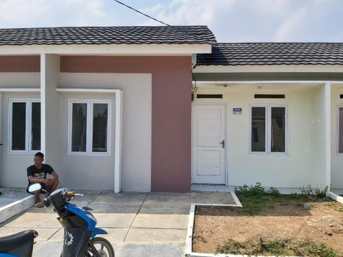 foto tampak rumah tipe 30/60 perumahan Pondok Angsana Indah