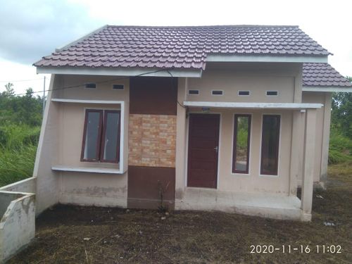 foto tampak rumah tipe 36/108 perumahan GEAN DE GREEN 2