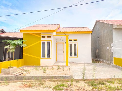 foto tampak rumah tipe 36/97 perumahan GRAND BOULEVARD REGENCY