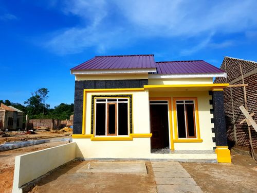 foto tampak rumah tipe 36/97 perumahan GRAND BOULEVARD REGENCY