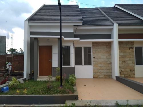 foto tampak rumah tipe 36+ perumahan Cluster Wijaya Kusuma