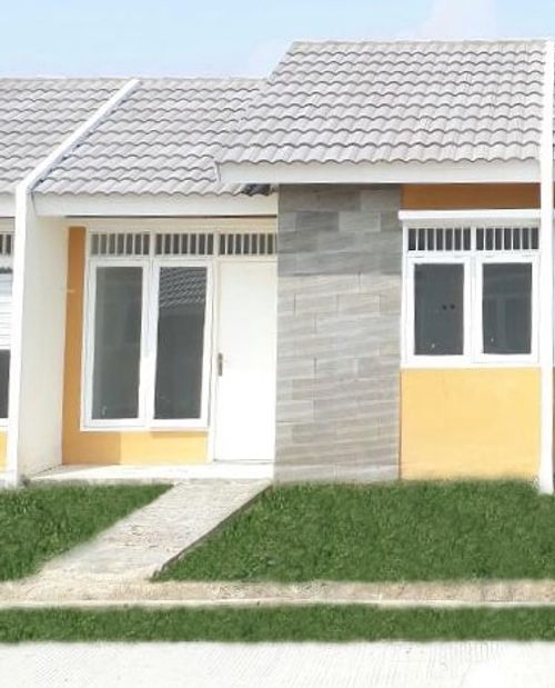 foto tampak rumah tipe 29/60 - 158 perumahan GRAND KERTAMUKTI RESIDENCES