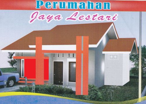 foto tampak rumah tipe 36/105 perumahan Jaya Lestari IV