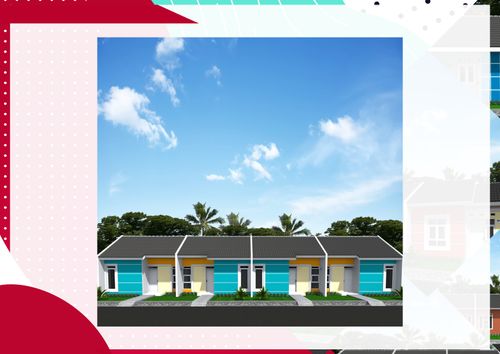 foto tampak rumah tipe Ast perumahan Taman Tukmudal Indah II