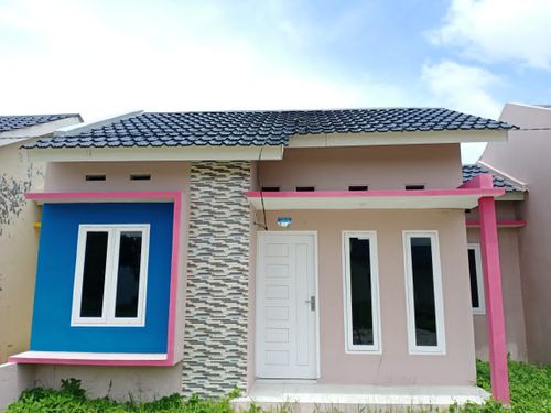 foto tampak rumah tipe 36/90 perumahan TuahKarya House