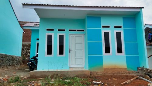 foto tampak rumah tipe 36 perumahan BUKIT INDAH RAFLESIA