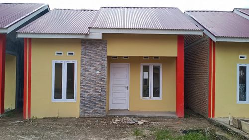 foto tampak rumah tipe 36 perumahan Alana Residence 3