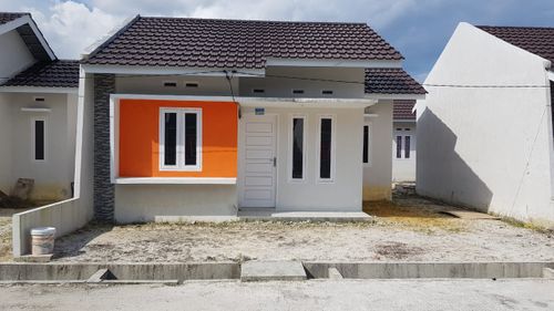 foto tampak rumah tipe 36/108 perumahan BHAKTI KARYA ASRI 6
