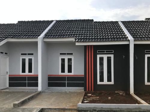foto tampak rumah tipe 30/60 perumahan PONDOK INDAH KALIJATI
