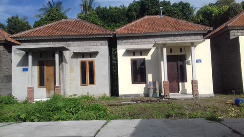 foto tampak rumah tipe 30/70 perumahan GRYA ADI BUNGKULAN