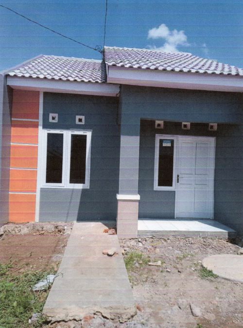foto tampak rumah tipe 30/60 perumahan perumahan flamboyan 4