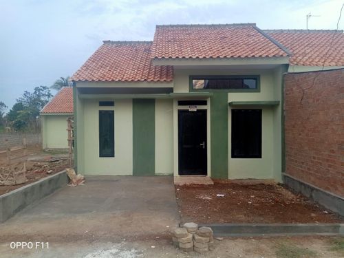 foto tampak rumah tipe 36/72 perumahan MUTIARA RESIDENCE