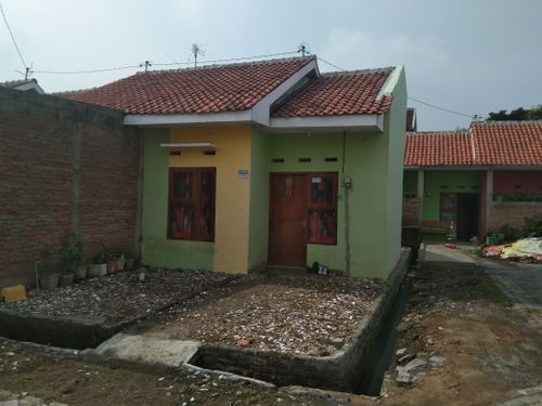 foto tampak rumah tipe 30/61 perumahan GRIYA ALAM ASRI 1 TAHAP 1