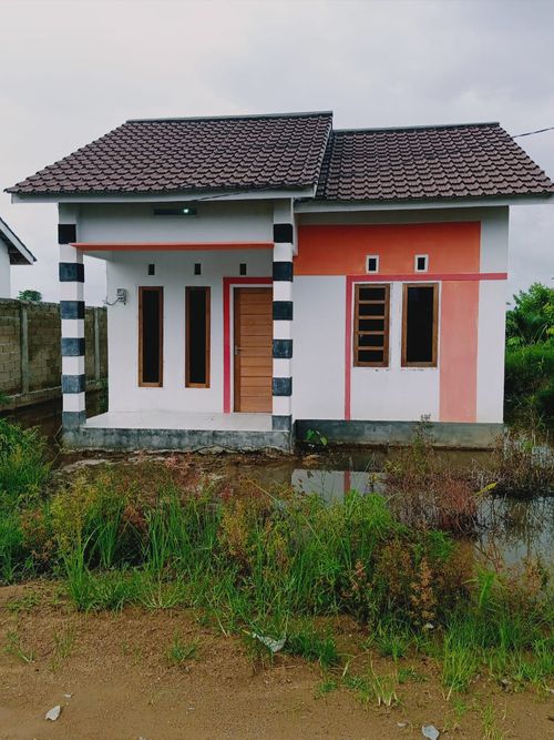 foto tampak rumah tipe 36 perumahan AMPERA RAYA RESIDENCE