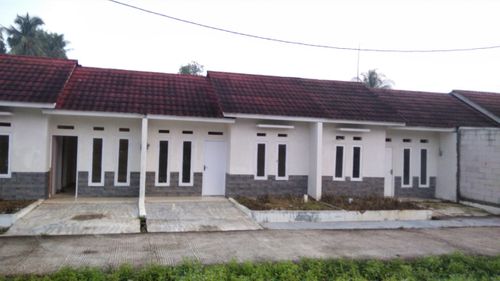 foto tampak rumah tipe TUMADZIR AL HAMZA perumahan Kamilan Ciracas Permai 