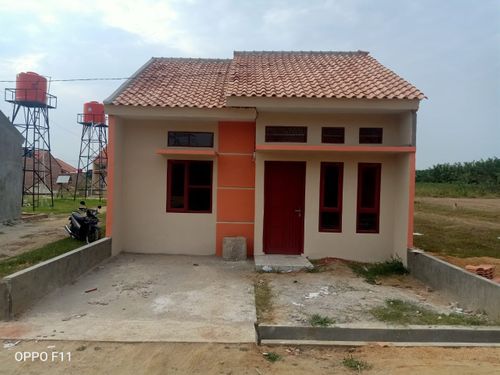 foto tampak rumah tipe 36/72 perumahan PESONA RESIDENCE