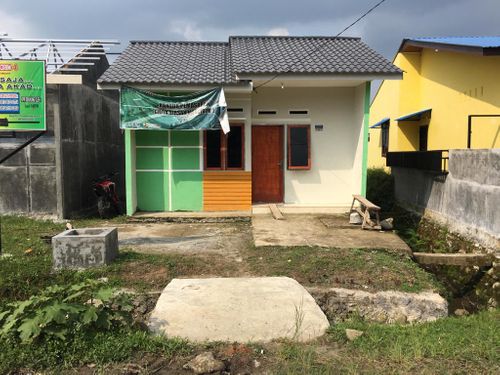 foto tampak rumah tipe 36 perumahan GRIYA SIRSAK MENCIRIM 3