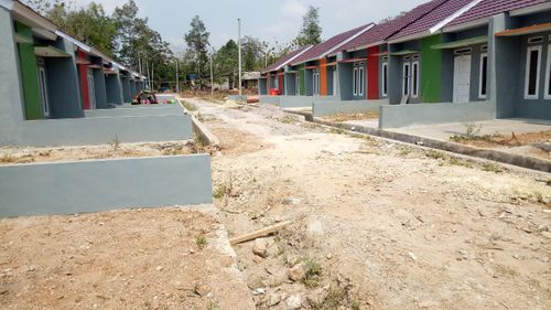 foto tampak rumah tipe 36/78 perumahan NUANSA ALAM PERMAI