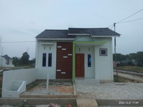 foto tampak rumah tipe 36/110 perumahan Perum. Bumi Citra Lestari Tahap 3