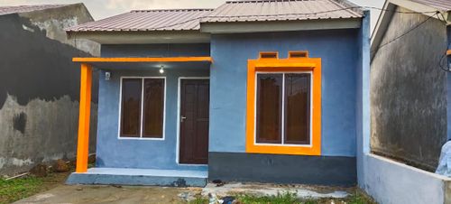 foto tampak rumah tipe 36 perumahan SULTRA RESIDENT I