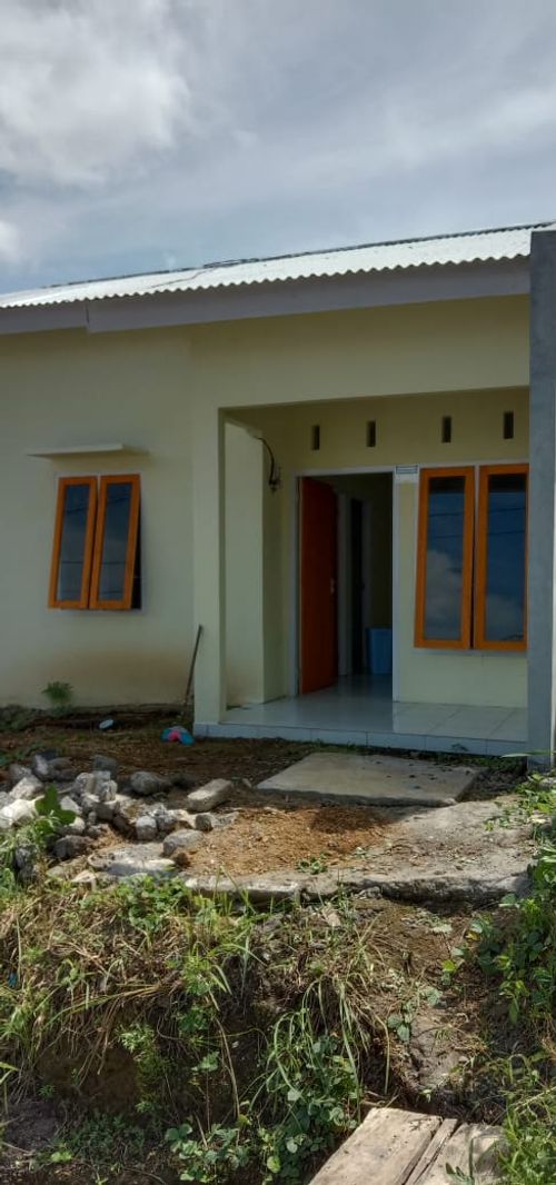 foto tampak rumah tipe SUBSIDI perumahan Griya Sangaji