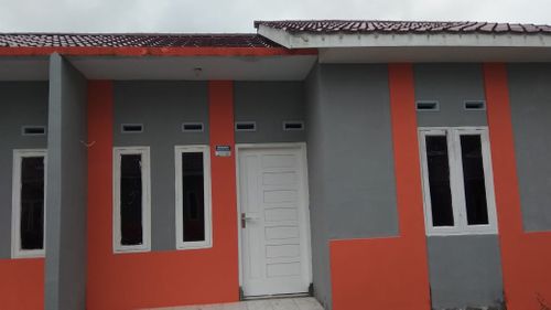 foto tampak rumah tipe 36 / 158 perumahan AN-NISA MANSION