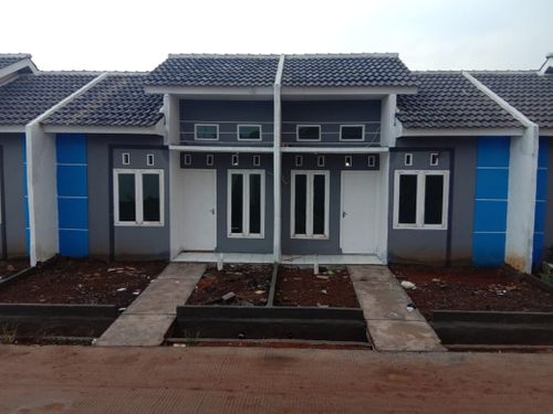 foto tampak rumah tipe 30/60 perumahan PRAMANTI GRIYA SEDAYU