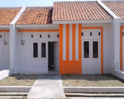 foto tampak rumah tipe 30/60 perumahan Limbangan Agung Permai
