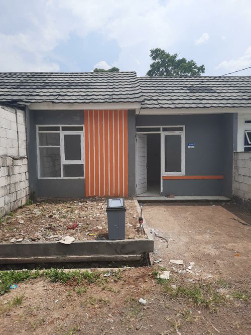 foto tampak rumah tipe subsidi perumahan BUMI BABAKAN RAHESTHA
