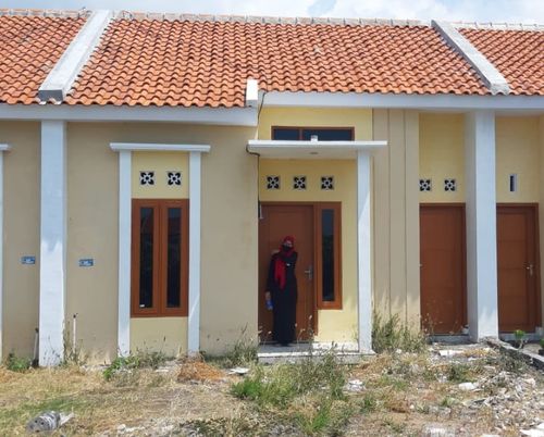 foto tampak rumah tipe 36/69 perumahan DIVA DAVA RESIDENCE 3