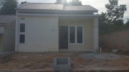 foto tampak rumah tipe 36 perumahan BAKTI GRAHA