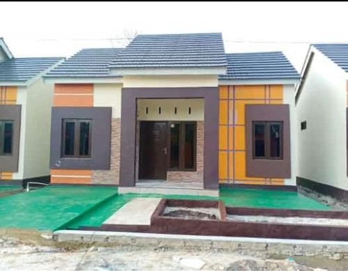 foto tampak rumah tipe 36 perumahan CITRA MANDIRI RESIDEN 11 TAHAP 2