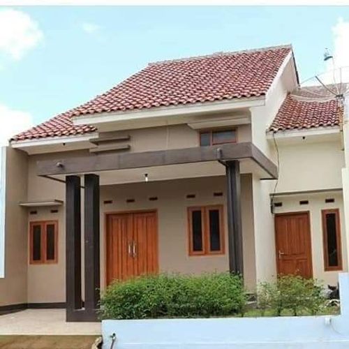 foto tampak rumah tipe 45/96 perumahan PERUMAHAN QUANTA 2 