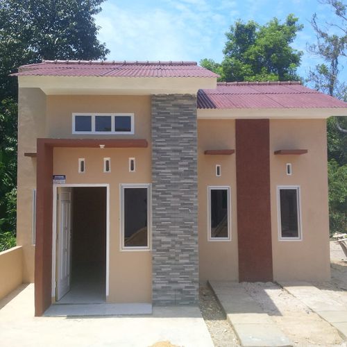 foto tampak rumah tipe 36/80 perumahan PERUMAHAN GRAND PAPINK 4