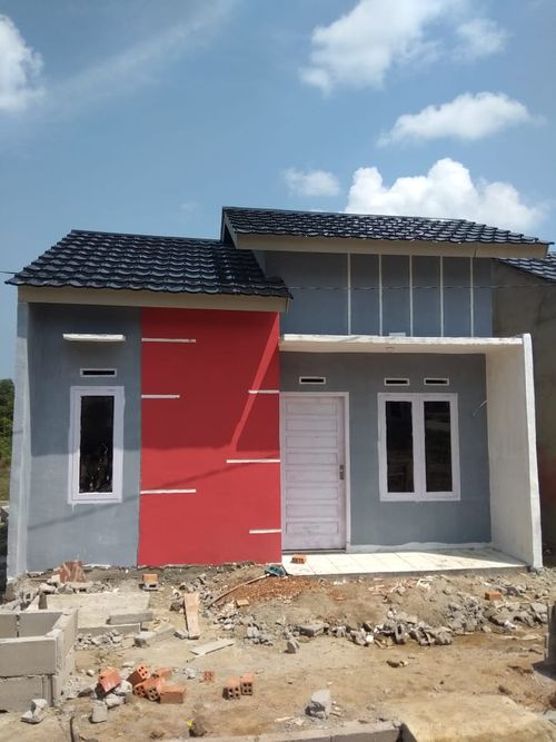 foto tampak rumah tipe 36 perumahan Cahaya prabu indah II