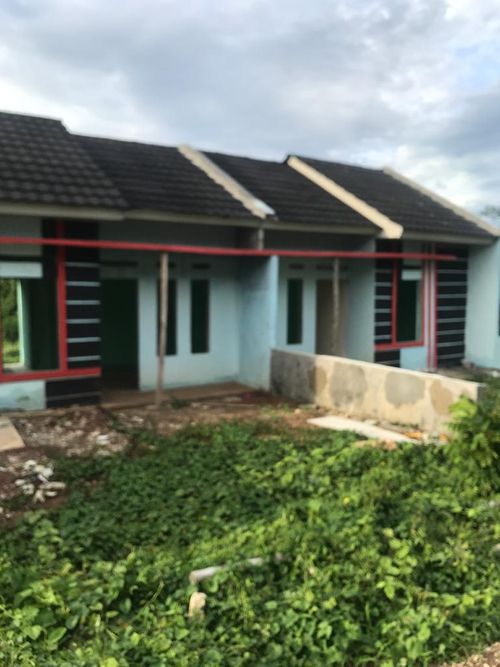 foto tampak rumah tipe Cempaka perumahan Perumahan Bumi Taktakan Indah