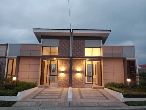 foto tampak rumah tipe Amarilis perumahan PERUMAHAN ASRI LESTARI RESIDENCE
