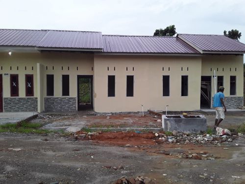 foto tampak rumah tipe 36/78 perumahan CEMPAKA HIJAU II