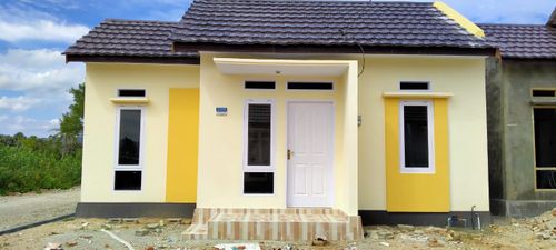 foto tampak rumah tipe 36 perumahan CITRA AGRINDO