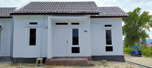 foto tampak rumah tipe 36 perumahan CITRA AGRINDO
