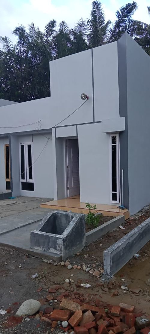 foto tampak rumah tipe 36 perumahan BERKAH RASYA RESIDENCE 2