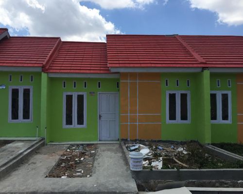 foto tampak rumah tipe 30 / 66 perumahan Graha Kencana Wanasaba Kidul