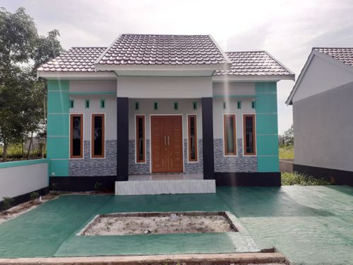 foto tampak rumah tipe 36 perumahan GRIYA MANDIRI 4
