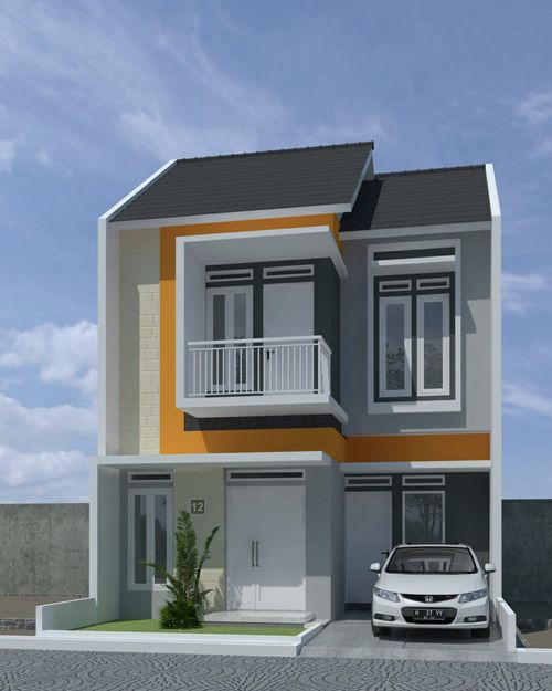 foto tampak rumah tipe Sapphire perumahan GRIYA FAMILY 4 CIBITUNG 